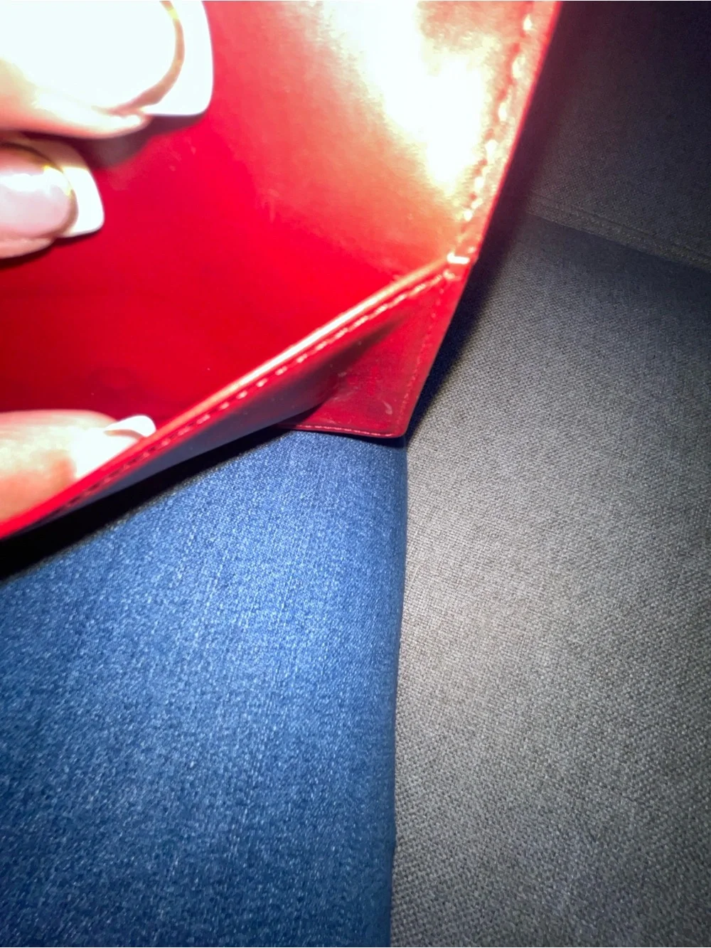 LOUIS VUITTON Agenda PM in Red Monogram Vernis